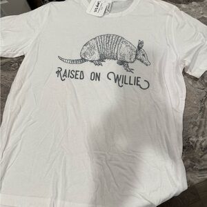 Wester Armadillo Willie Nelson Graphic T-Shirt